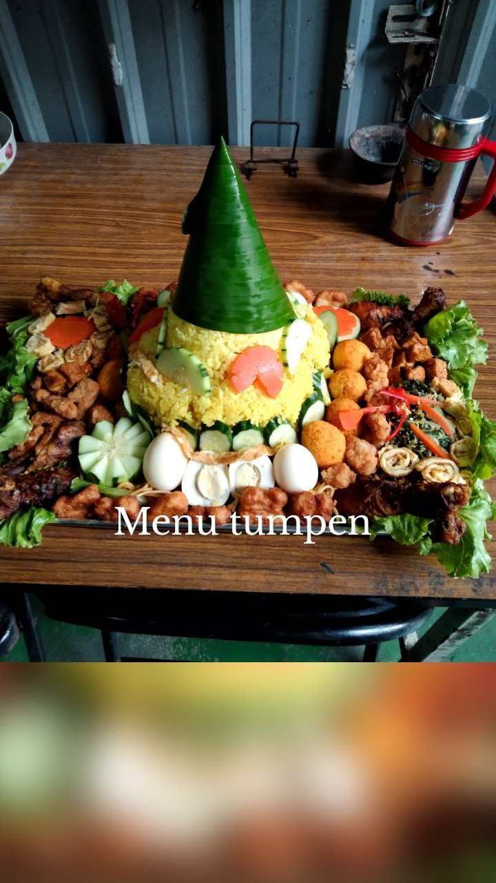 Menu tumpen
